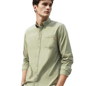 Urbano Fashion Men's Cotton Full Sleeve Regular Fit Casual Solid Shirt